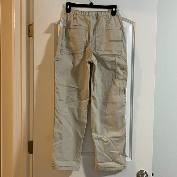 Loose High-Waisted Carpenter Pants - Picture 2 of 3